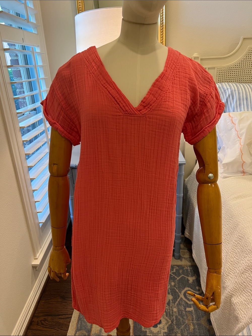NWT Gauze Dress/Swim Cover